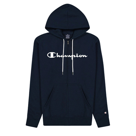 Wyprzedaż - Bluza z kapturem męska sportowa Champion granatowa (217929-BS501)