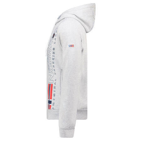Bluza Geographical Norway FOGORA BLENDED GREY DB MEN 100 mieszana szarość męska (WZ3066H/GN-Blended Grey)