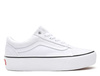 Trampki damskie białe Vans Old Skool Platform Tonal Check (VN0A3B3U42B)