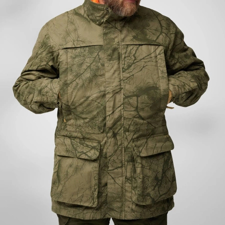 Kurtka ocieplana męska Fjällräven Barents 3 in 1 Hydratic Jacket M Green Camo (F12500158-626)