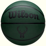 Piłka do koszykówki Wilson NBA Team Tribute Solid Milwaukee Bucks Ball WZ4025417XB