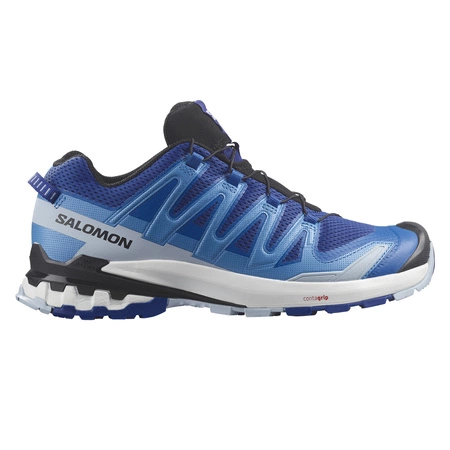 Buty hikingowe męskie Salomon XA PRO 3D V9 trekkingowe outdoorowe niebieskie (L47272100)