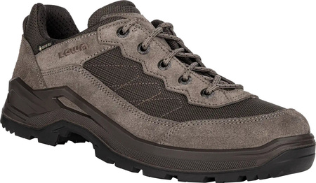 Buty trekkingowe męskie Lowa Taurus Pro GTX Lo stein/espresso Gore-Tex skórzane brązowe (310519-9542)