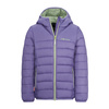 Kurtka ultralekka przejściowa dziecięca dla dziewczynki Trollkids Girls Eikefjord Jacket lilac/pistachio green (464-118)