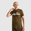 Koszulka męska Ellesse SL Prado T-Shirt Khaki sportowa bawełniana zielona (SHC07405-506)