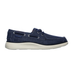 Buty męskie mokasyny Skechers Status 2.0 Lorano casual lifestyle (65908-NVY)