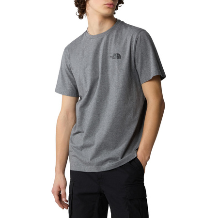 Koszulka The North Face M SS SIMPLE DOME TEE TNFMEDIUMGRY Szary (NF0A87NGDYY)