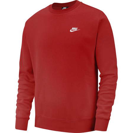 Bluza męska Nike Club Crew BB czerwona (BV2662 657)