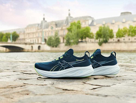 Buty Asics Gel-Nimbus 26 M Granatowo-Niebieskie (1011B794-400)