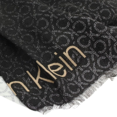 Szalik Calvin Klein Seasonal Logo 70x180 Lght Scarf (K60K609921)