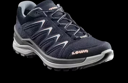 Buty trekkingowe damskie Lowa Innox PRO GTX Lo Ws Gore-Tex navy/lachs oddychające granatowe (320709 6959)