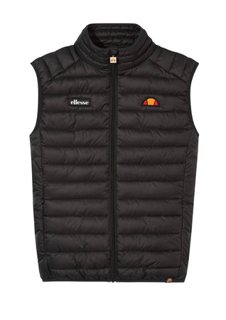 Bezrękawnik pikowany męski Ellesse Bardy Gilet Khaki kamizelka przejściowa czarna (SHS08747-011)