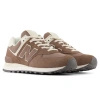 Sneakersy damskie New Balance WL574 brown Lifestyle (WL574RTS)