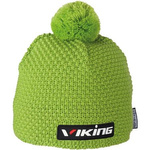 Czapka z pomponem unisex Viking Berg GORE-TEX Infinium z Windstopper z wełny merino ciepła uniwersalna zielona (215/14/0228/72/UNI)