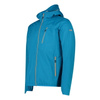 Kurtka softshellowa męska CMP Hybrid Jacket Fix Hood sportowa z kapturem niebieska (33A6507/L745)