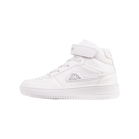 BUTY KAPPA BASH MID K UNISEX KIDS SNEAKERS WHITE (261026K-1010)