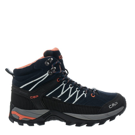 CMP RIGEL MID WMN TREKKING SHOE WP B.BLUE-GIADA-PEACH Dark Blue (3Q12946UG-92AD)