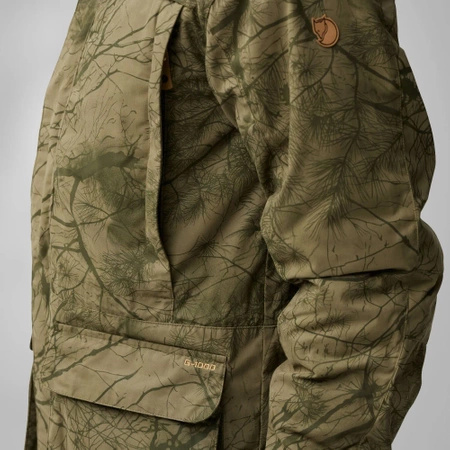 Kurtka ocieplana męska Fjällräven Barents 3 in 1 Hydratic Jacket M Green Camo (F12500158-626)