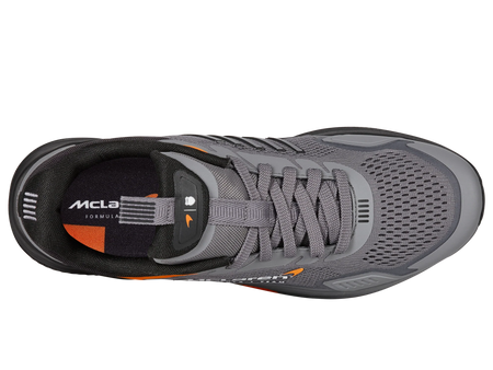 Męskie sneakersy K-Swiss AERO-ACTV XMCLARENII STEEL GRAY/BLACK/PAPAYA-M (04410-057-M)