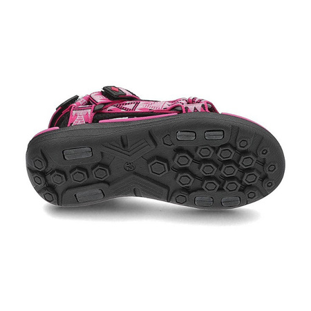 Wyprzedaż - Sandały dziecięce Smartstep Lee Cooper 28 różowe (LCW-22-34-0962K)