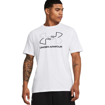 Wyprzedaż - Koszulka sportowa męska Under Armour GL Foundation Update białą (1382915-100)