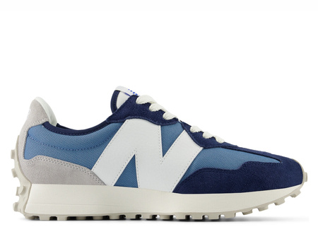 Buty sportowe damskie/męskie New Balance NB 327 sneakersy zamszowe niebieskie (U327CJ)