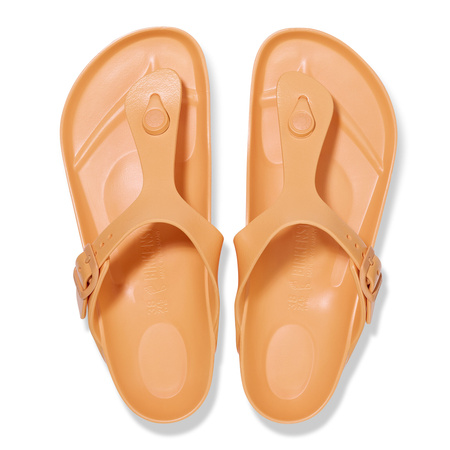 Japonki damskie/męskie Birkenstock Gizeh Essentials EVA Regular Papaya na szeroką stopę piankowe (1025599)