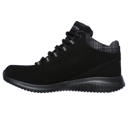 Wyprzedaż - Buty sportowe damskie Skechers Ultra Flex Just Chill czarne (12918-BBK)