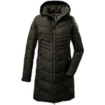 Wyprzedaż - Parka zimowa damska Killtec KOW 150 wodoodporny do outdooru zielona (37421/756)