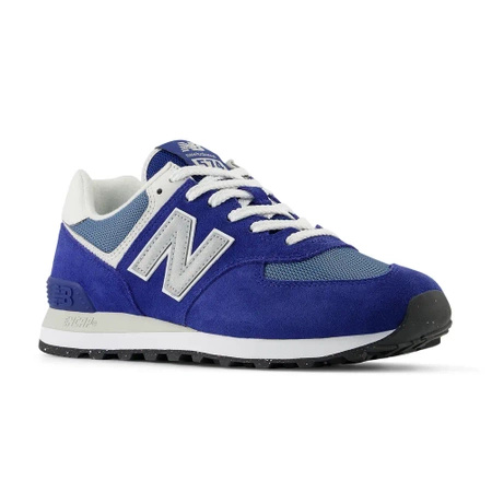 Sneakersy męskie New Balance 574 buty sportowe lifestylowe zamszowe niebieskie (U574ESD)