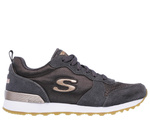 Wyprzedaż - Sneakersy damskie Skechers OG 85 Gold'n Gurl buty sportowe retro grafitowe (111-CCL)