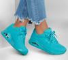 Buty sportowe damskie Skechers Uno Stand On Air sneakersy zielone (73690-TURQ)