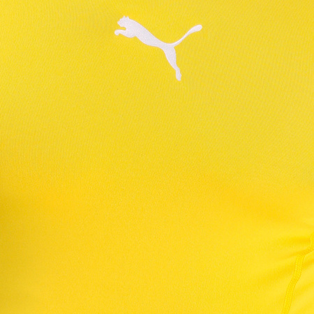 Koszulka męska Puma Liga Baselayer Tee LS żółta (655920 06)