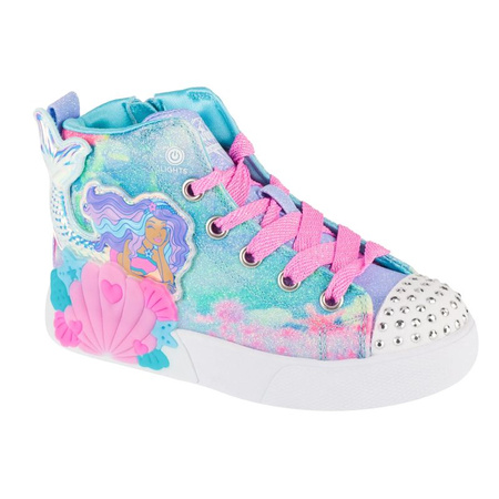 Skechers Seashell Magic - Mermaid Sea 314326L-BLMT Niebieskie 29 (314326L-BLMT)