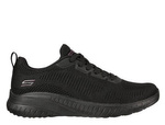 Sneakersy damskie Skechers BOBS Sport Squad Chaos Face Off buty sportowe Black czarne (117209-BBK)