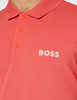 Wyprzedaż - Koszulka Polo męska BOSS Paule Open Red slim fit czerwona (50512789-646)