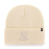 Czapka unisex 47 Brand NEW YORK YANKEES CUFF KNIT Beżowy (B-HYMKR17ACE-NTN)