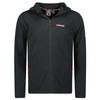 Bluza polarowa męska Geographical Norway UNICIA  MEN 224 regularny krój z kapturem czarna (WX3713H/GN/WY9245H/GN) 