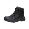 Buty Trekkingowe męskie KEEN CIRCADIA MID WP BLACK/CURRY wodoodporne skóra naturalna (KE-1027841)