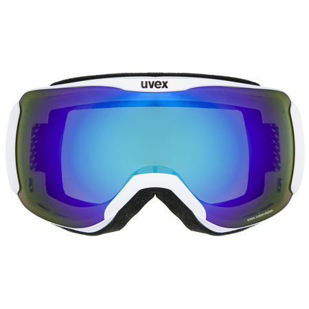 Gogle narciarskie damskie/męskie Uvex Downhill 2100 CV snowboardowe sportowe białe (55/0/392/1030)