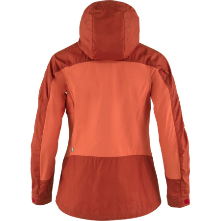 Kurtka softshell damska Fjällräven Abisko Lite Trekking Jacket W Cabin Red-Rowan Red (F86131-321-333)