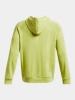 Bluza męska UNDER ARMOUR Rival Fleece Logo z kapturem limonkowa (1379758-743)