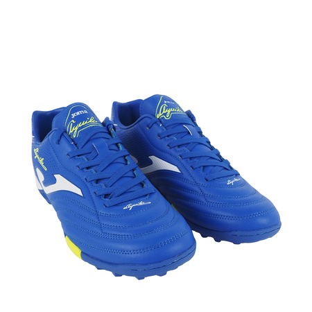 Buty piłkarskie Joma Aguila 2504 Turf niebiesko-żółte (AGUW2504TF)