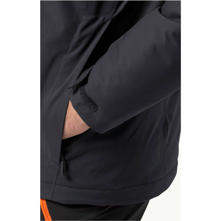 Kurtka zimowa męska Jack Wolfskin WISPER INS JKT M black Texapore Fiber Insulated (1111723_6000)