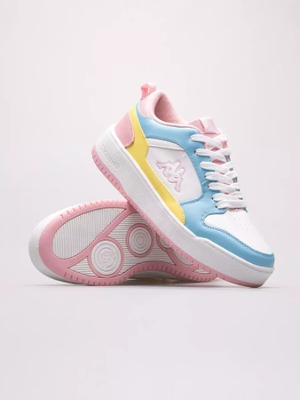 Buty damskie KAPPA LINEUP LOW PF blue || white || pink (243326-1061)