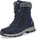 Wyprzedaż - Buty zimowe trekkingowe damskie Meindl Civetta Lady GTX skóra welurowa Gore-Tex granatowe (7664/68)