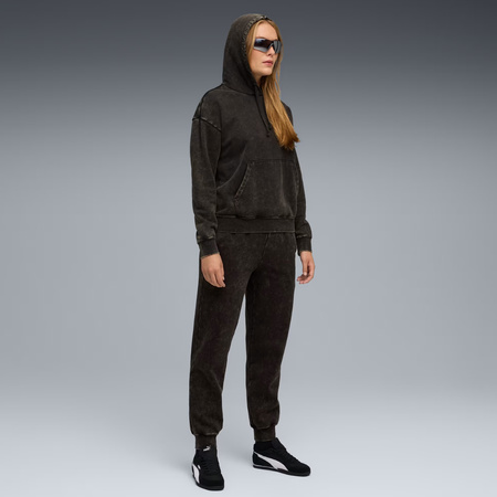 Bluza damska Puma ESS Elevated Relaxed Wash Hoodie czarna (688103 01)