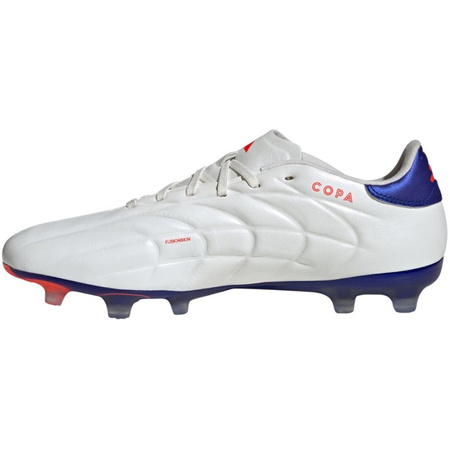 Wyprzedaż - Buty piłkarskie męskie adidas Copa Pure 2 Pro FG M białe/niebieskie (IG6405)