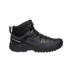 Buty trekkingowe męskie Keen Targhee III Mid WP Triple Black wodoodporne skórzane czarne (KE-1028129)