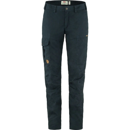 Spodnie outdoorowe damskie Fjällräven Karla Pro Trousers W Dark Navy trekkingowe granatowe (F89726-555)